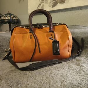 Coach Butterscotch Leather Bag